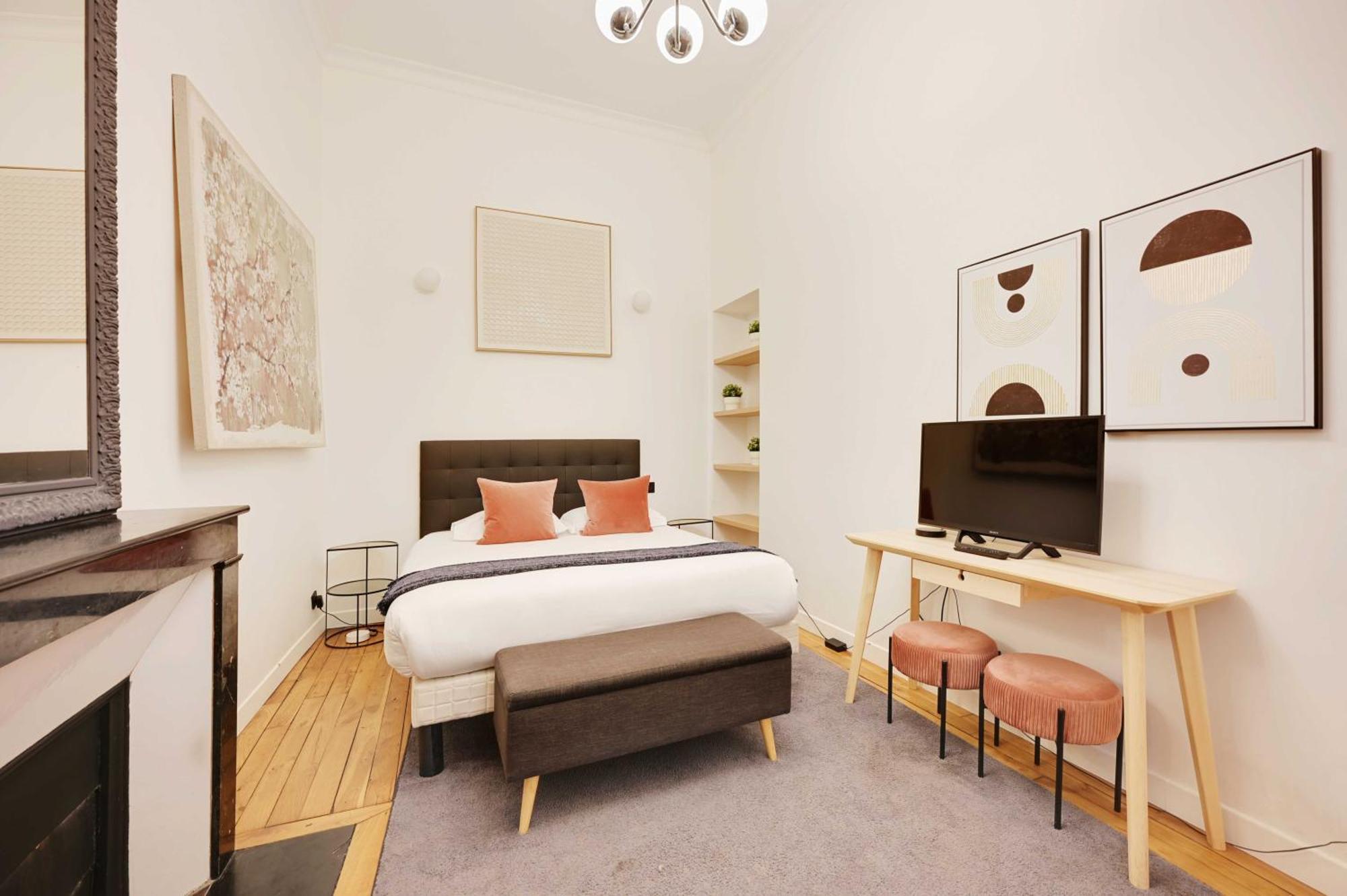 פריז Beautiful Apt -1Br-4P- Tour Eiffel - Invalides מראה חיצוני תמונה